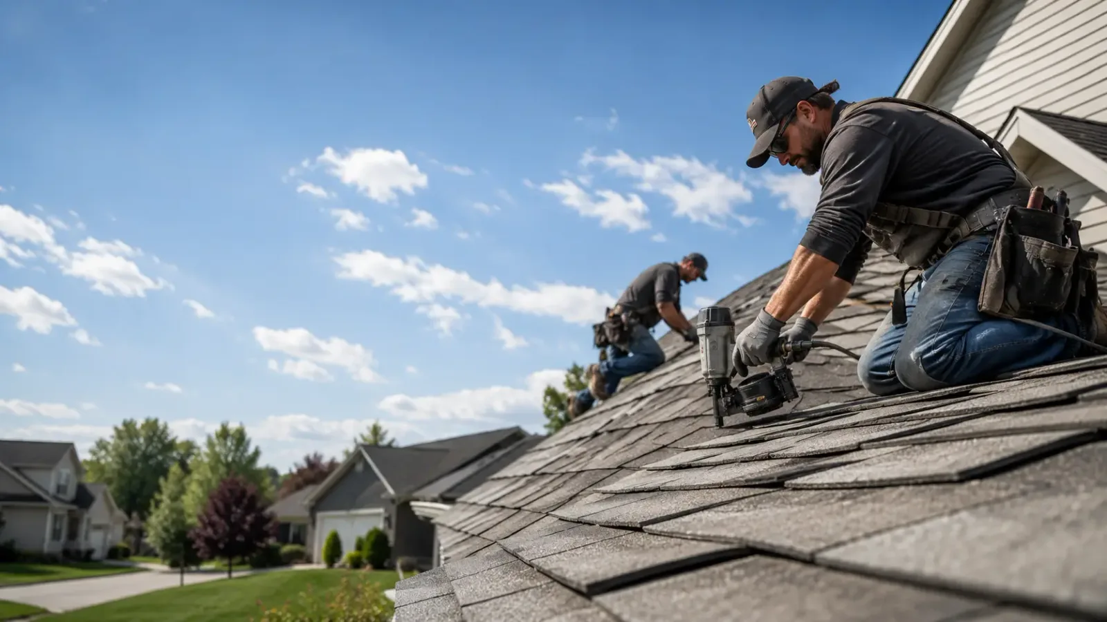 Storm Damage Roof Repair in Burns, WY near me